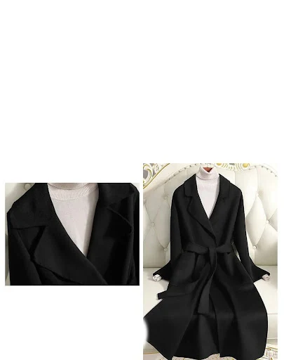 Title 8, Little Man Woolen Winter Coat Women Winter Warm...