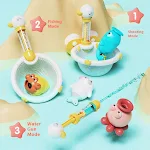 Fishing Baby and Child Toy Marine Life Shower Head, turns bath time into a fun, engaging, and educational underwater adv — photo 2