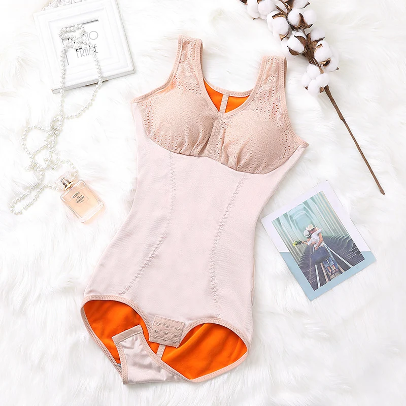 Title 5, Beha-bodysuit met pluche voor warmte en verdikking