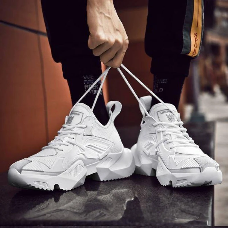 Sneakers Dark Ares Homme Printemps Été Respirant Noir Running Chaussures Tendance Lame de Papa Idéales pour le Sport et le Quotidien — photo 5