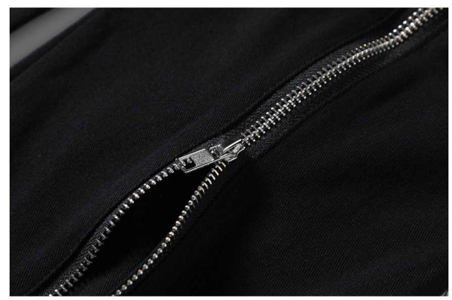 Title 4, Mens Trendy Tide Straight Black Pants Comforta...