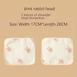 2pcs Pink Rabbit Head