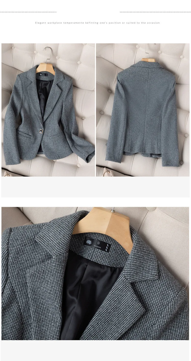 Title 10, Temperament High Sense Business Long-sleeved Suit