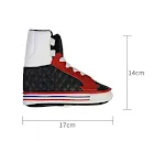Black red white
