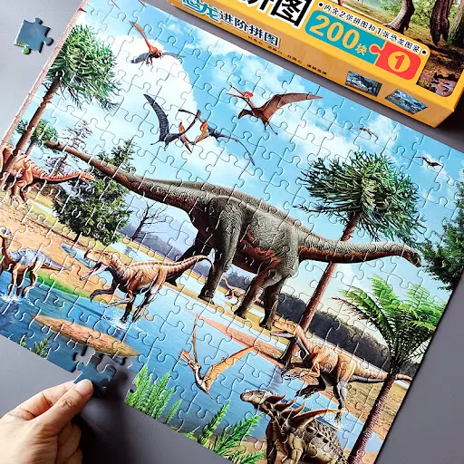 Title 11, Novo Quebra-cabeça de Dinossauro Avançado para ...