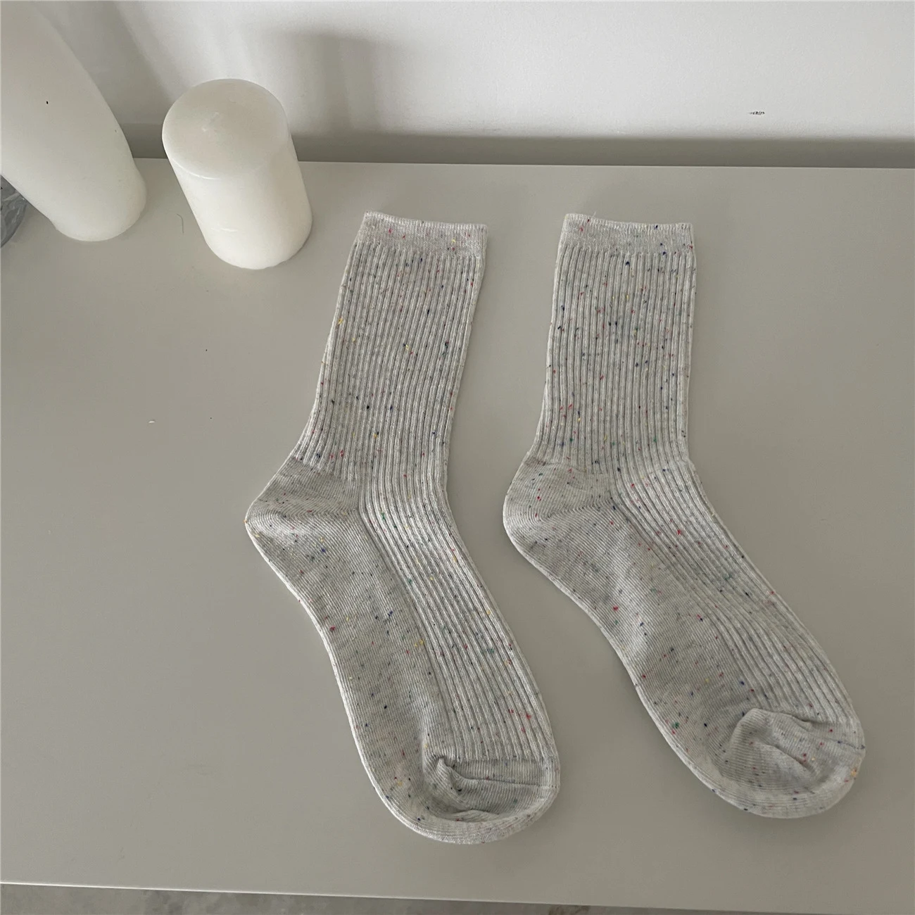 Sweet Girl Medium Tube Solid Socks — photo 1