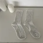 Sweet Girl Medium Tube Solid Socks — photo 1