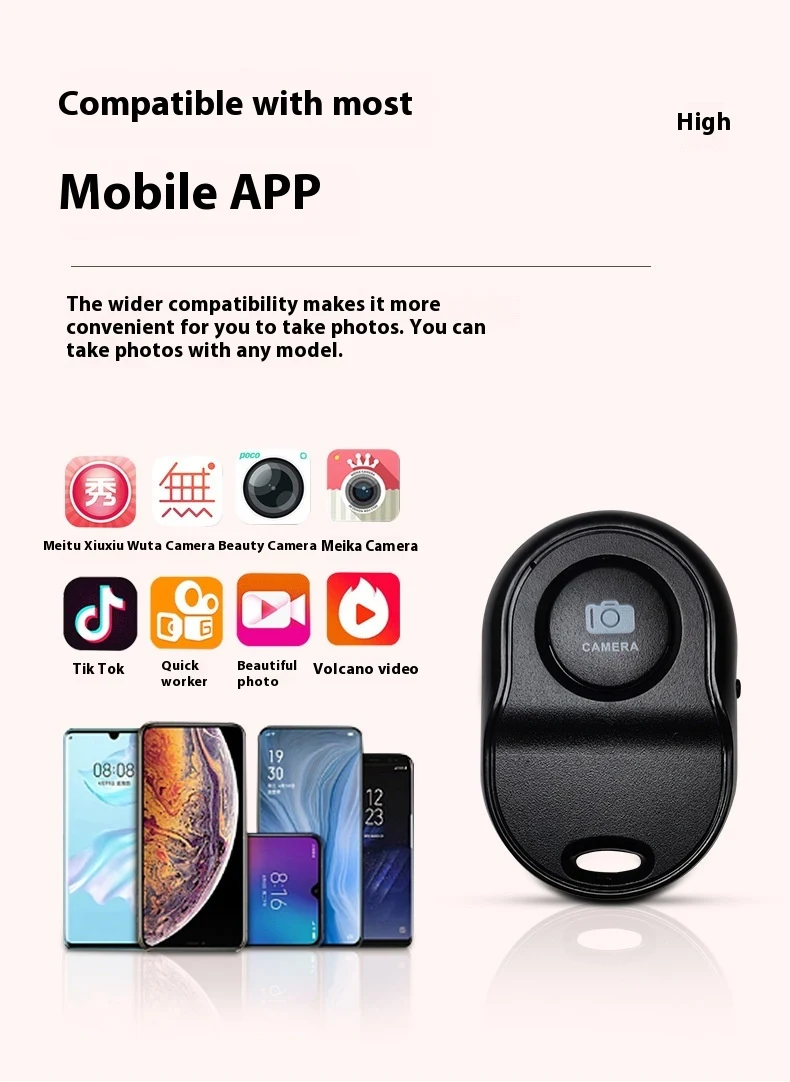 Title 5, Universele Bluetooth Afstandsbediening voor Fot...