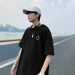 Reflective T-shirt Boys Five-point Short-sleeved Summer — photo 2