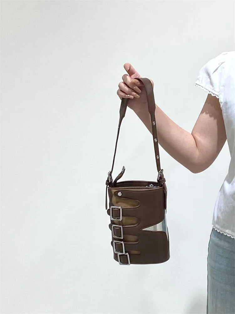 Title 4, Bolsa de ombro tipo balde Heavy Industry para t...