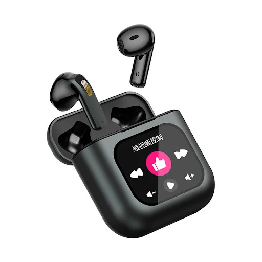 Title 5, Auricolari Bluetooth K1 Smart Display con funzi...