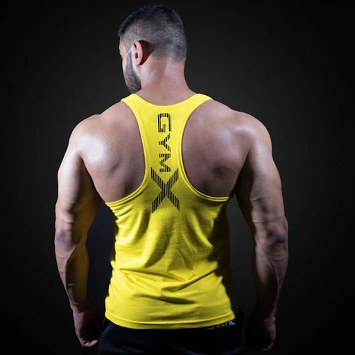 Title 2, T-Shirt Quick-Drying Tops Workout Clothes Muscl...