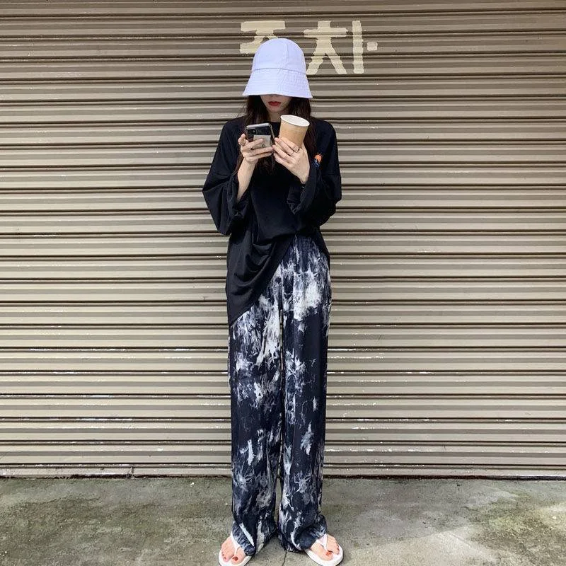 Title 8, Womens Loose Wide Leg Pants Trousers High Wais...