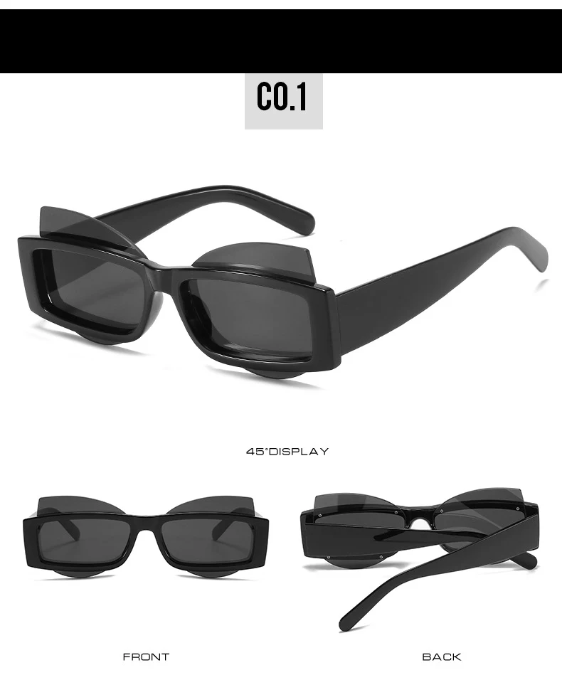 Title 7, Cat Fashion Glasses PC Lens Carved Eyewear Styl...