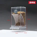 Automatic Parrot Feeder Anti-splash Anti-splash Neat Bird Feeder Seed Food Container Feeder Bird Cage Accessories for Pa — photo 3