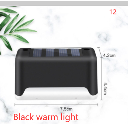 New Upgrade Waterproof LED Solar Fence Lamp Solar Deck Lights Solar Step Light Outdoor for Patio Stairs Garden Pathway S — photo 38