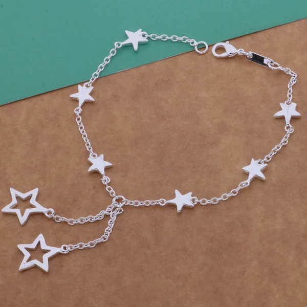 Title 7, Conjunto de colar, brincos e pulseira de estrel...