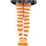 Orange White Wide Stripe 43