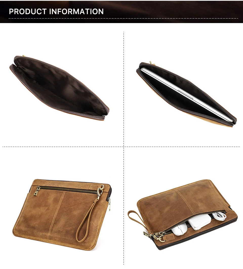 Title 10, New Protective Case Crazy Horse Leather Noteboo...
