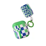 Green Grid Wireless Earphone Soft Cover. Protects, enhances grip, and offers an ergonomic design. Shock and scratch resi — photo 3