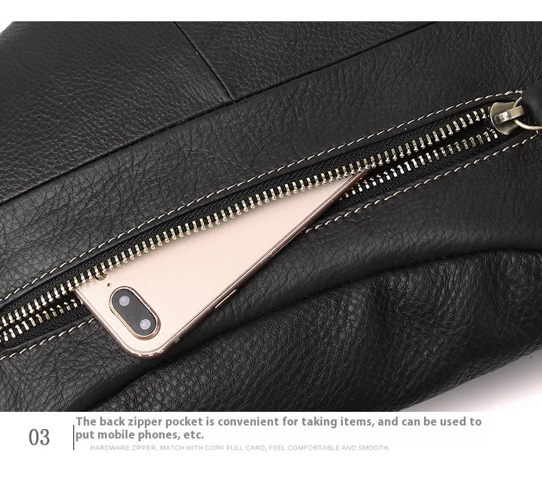 Bolsa mensageiro retrô masculina de couro bovino, grande capacidade para trabalho ou uso diário. Estilo clássico, durabilidade e praticidade. — foto 15