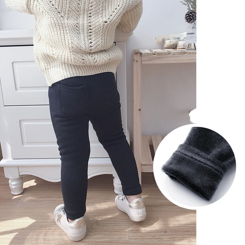 Jeans Legging Infantil Menino e Menina Conforto e Estilo para Todas as Atividades. Calças Legging com Design Jeans. — foto 1