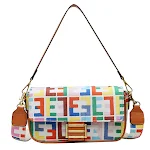 Bolsa de Lona Retro de Axila com Alça Única, Design Mensageiro Portátil, Perfeita para Uso Diário e Viagens, Estilosa e Conveniente — foto 3