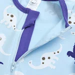 Macacão infantil Kids Tales com estampas de moda, perfeito para o conforto e estilo do seu bebê no dia a dia, macio e adorável. — foto 7