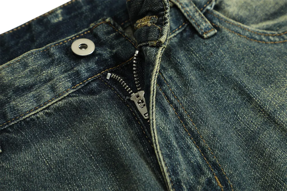 Washed White Texture Jeans For Men Comfortable Stylish Jeans Versatile for Everyday Wear Perfect Fit for Any Occasion Ca — photo 19