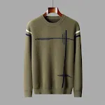 Men's warm leisure woolen sweater for ultimate comfort and style. Perfect for everyday wear and relaxed occasions, enjoy — photo 1