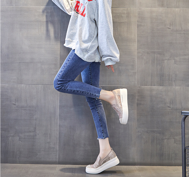 Title 2, Womens Mesh Breathable Inner Elevated Flat Sho...