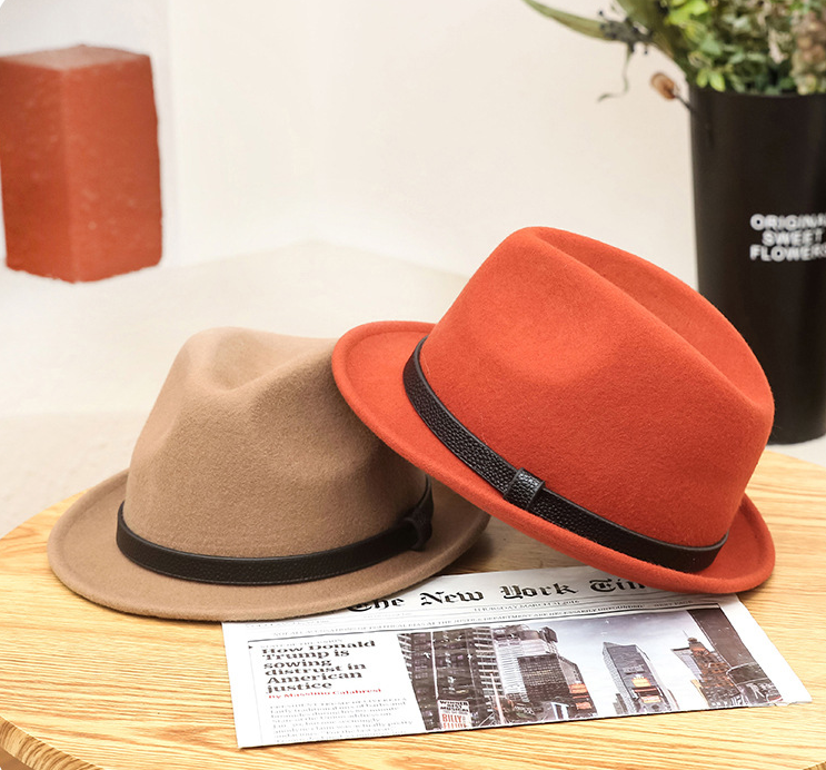 Title 1, Autumn and Winter Pure Wool Rolled Edge Short B...