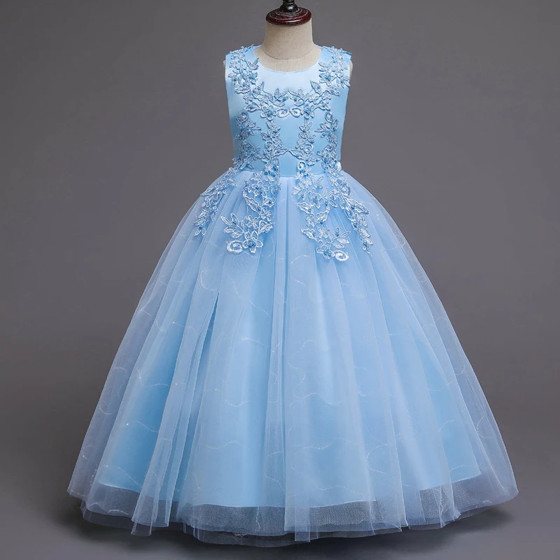 Vestido Longo de Casamento Infantil Elegância e Charme Vestido de Princesa para Ocasiões Especiais Design Exclusivo Perfeito para Festas e Bodas. — foto 21