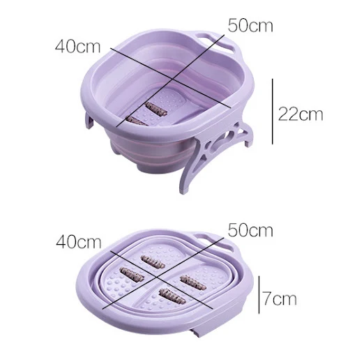 Title 1, Portable basin foot massage Relax anywhere with...