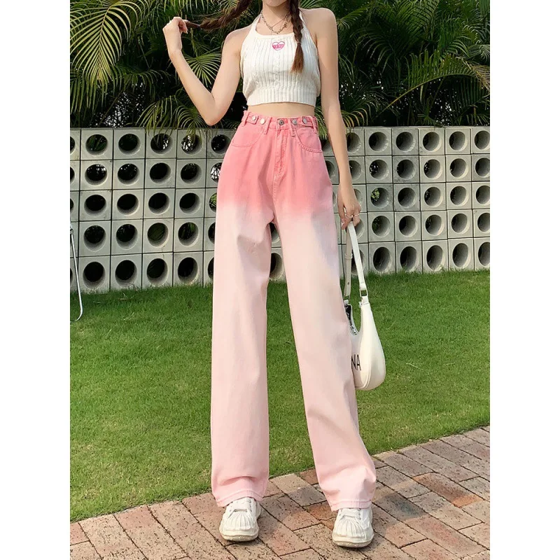 Jeans de trabajo grandes grises lavados retro para mujer con bolsillos, estilo vintage cómodo para usar todo el día y con mucho estilo. — foto 13