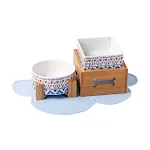 Round plus square 2stand mat
