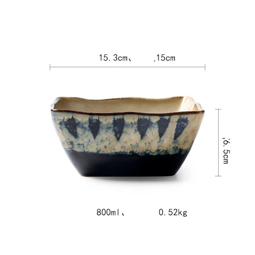 Title 1, Creative Bowl Single Household Plate Bowl Set E...