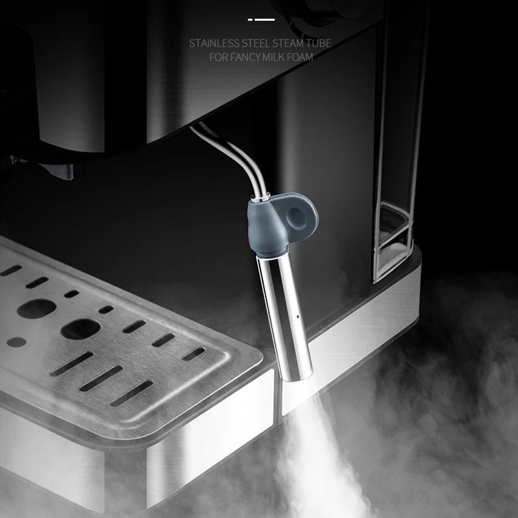 Title 2, Smart Home Espresso Machine Steam Milk Frother ...