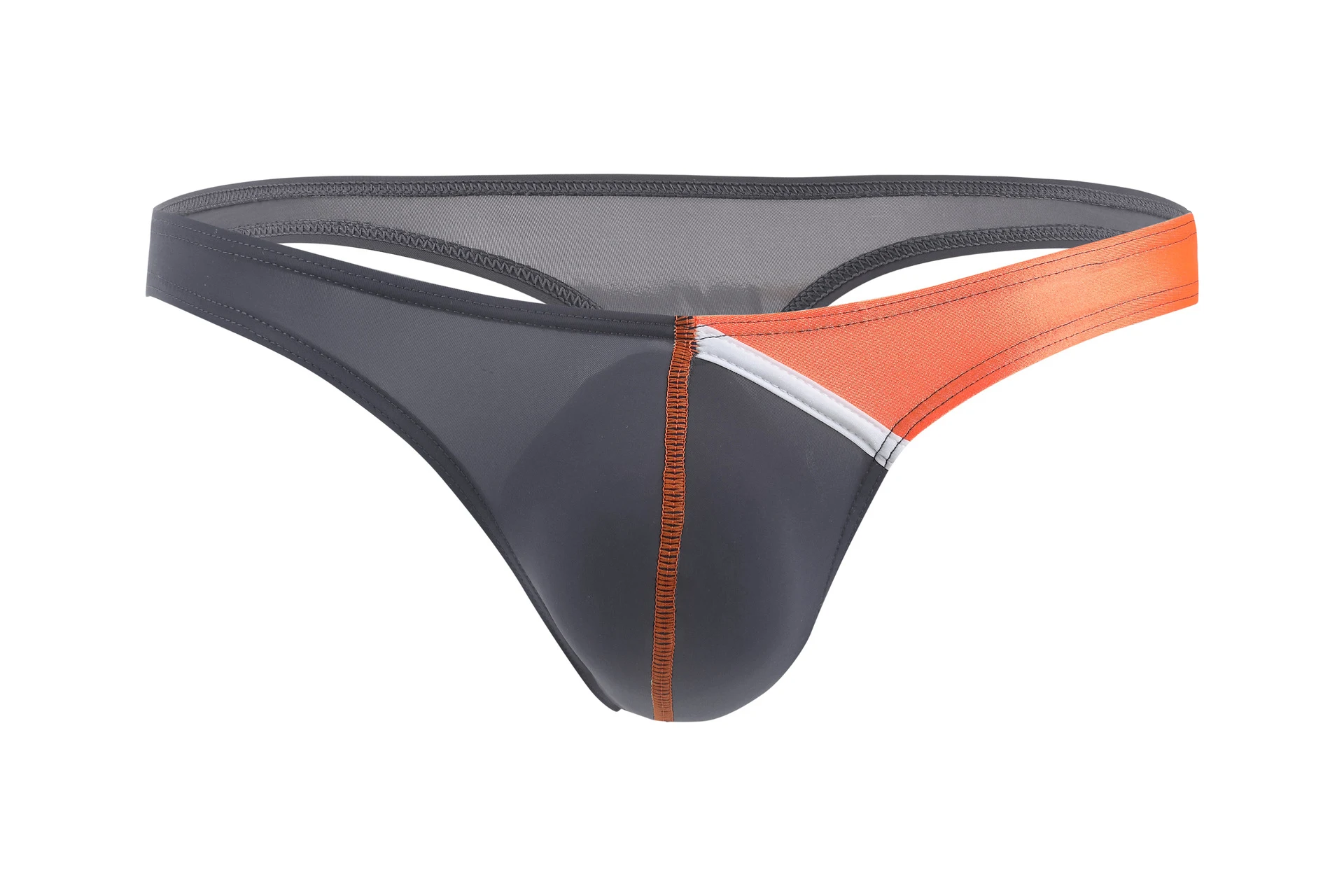 Cueca masculina de cintura baixa em seda de gelo fina e convexa, respirável e confortável. Leveza e frescor para o seu dia a dia. — foto 37