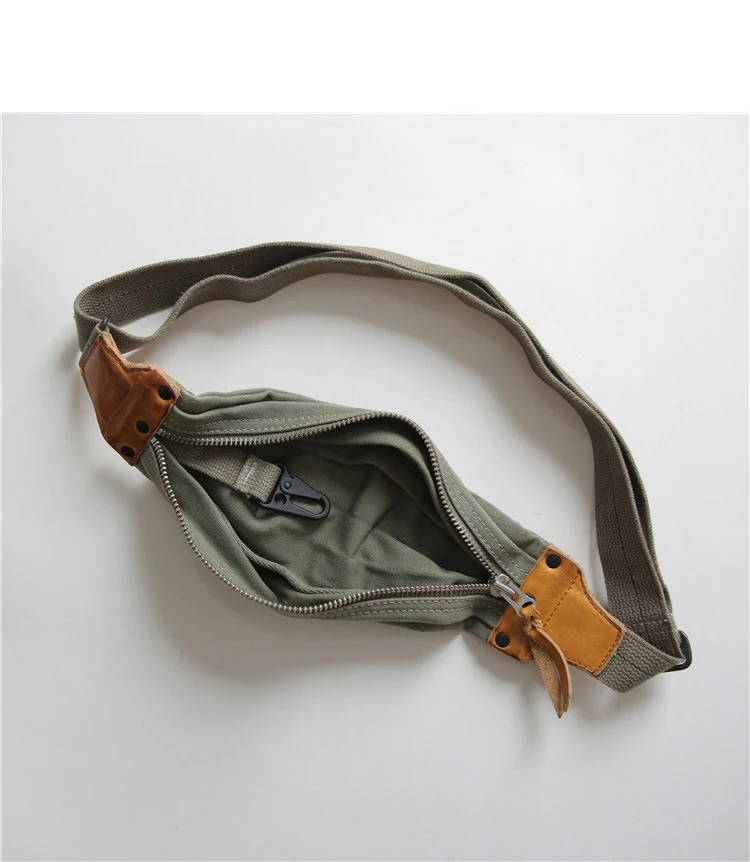 Title 13, American Retro Military Style Chest Bag made of...