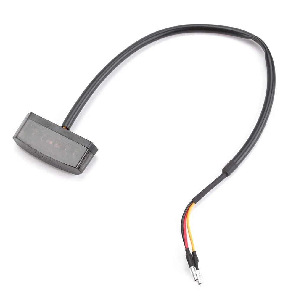Lanterna traseira LED pequena modificada para cruzeiro de acessórios de motocicleta, melhora visibilidade e estilo. — foto 10