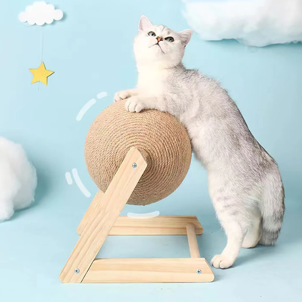 Title 8, Professional Vertical Cat Toy Sisal Cat Catchin...