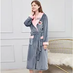 Light gray powder collar women