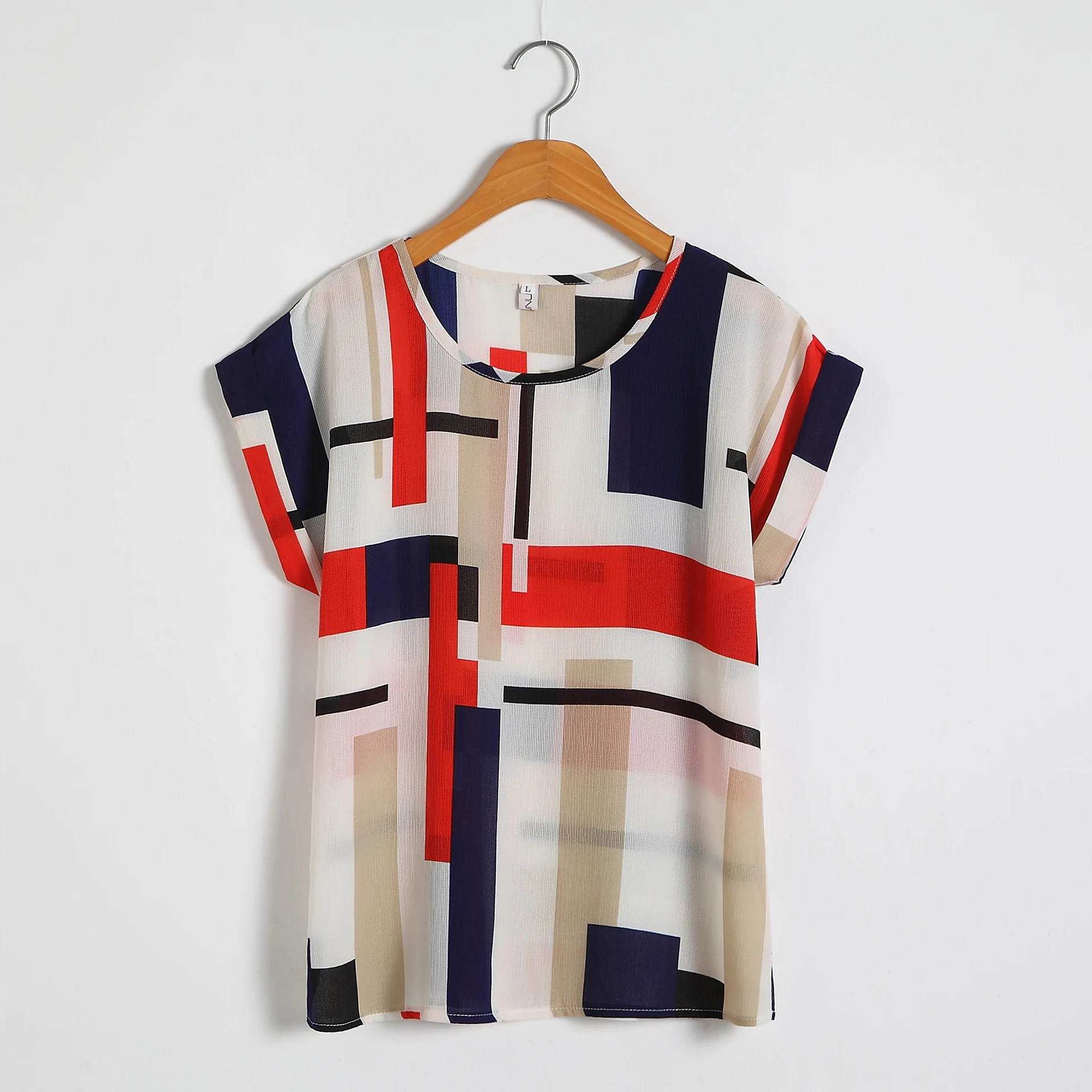 Women's Popular European and American Large Size Printed Short Sleeve — photo 3