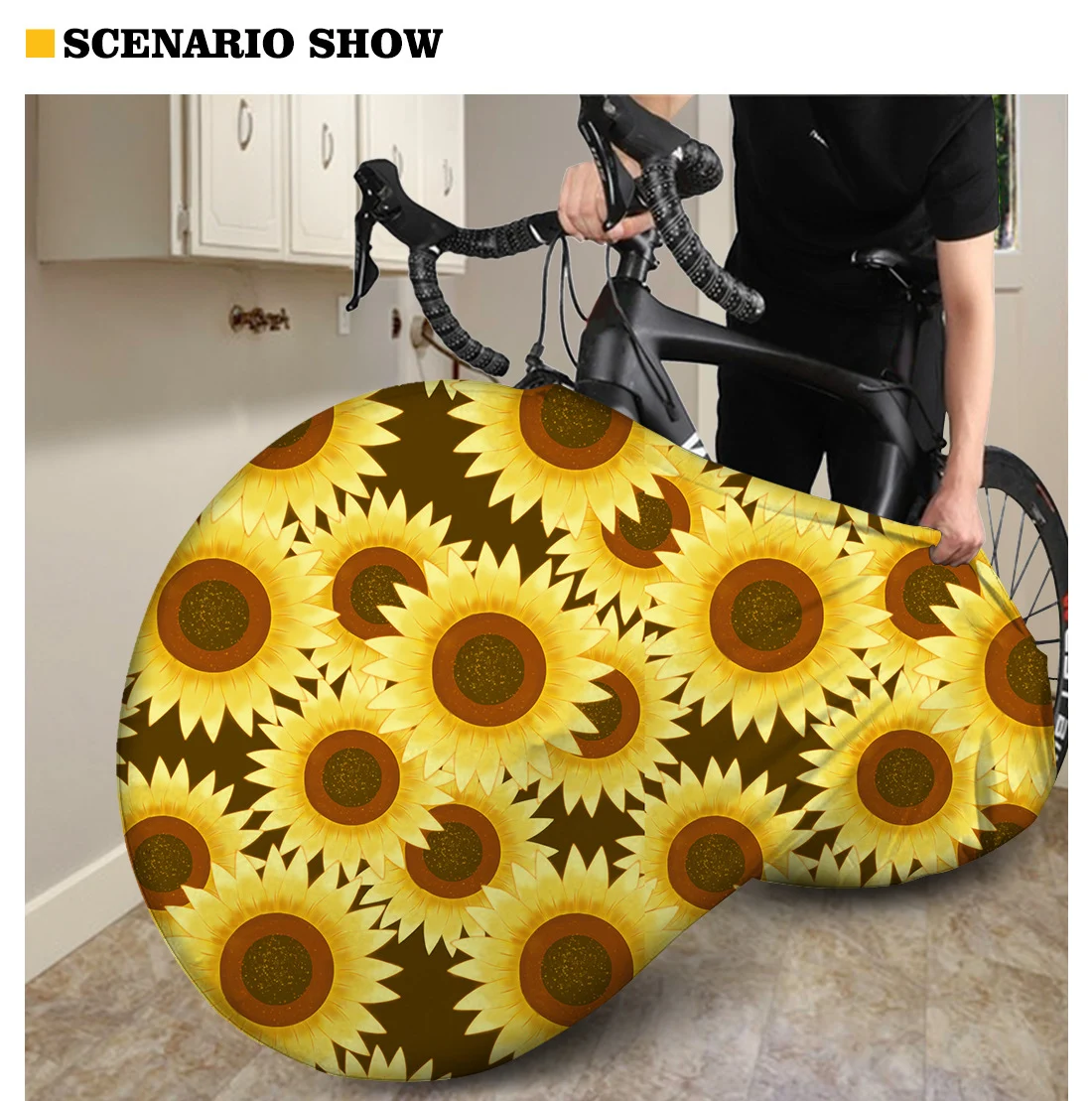 Title 6, Bicycle Protective Equipment Dustproof Wheel Fr...