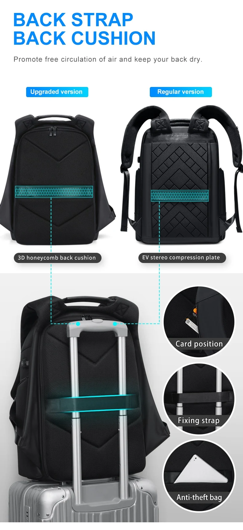 Title 5, Bolsa de viagem espaçosa e durável para todas a...