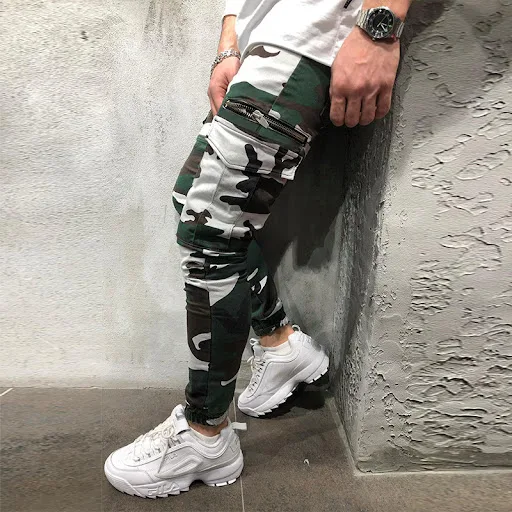 Title 3, Mens Zipper Camouflage Cargo Pants for outdoor...