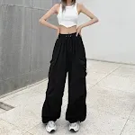 American Retro Workwear Casual Pants Straight Drooping Ankle-tied. Comfortable and stylish pants for a relaxed everyday — photo 4