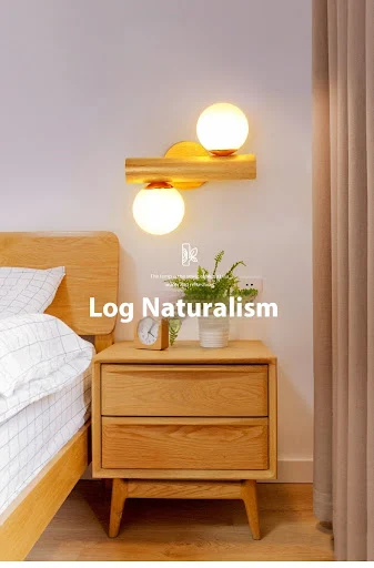 Title 7, Solid Wood Wall Lamp Living Room Television Bac...