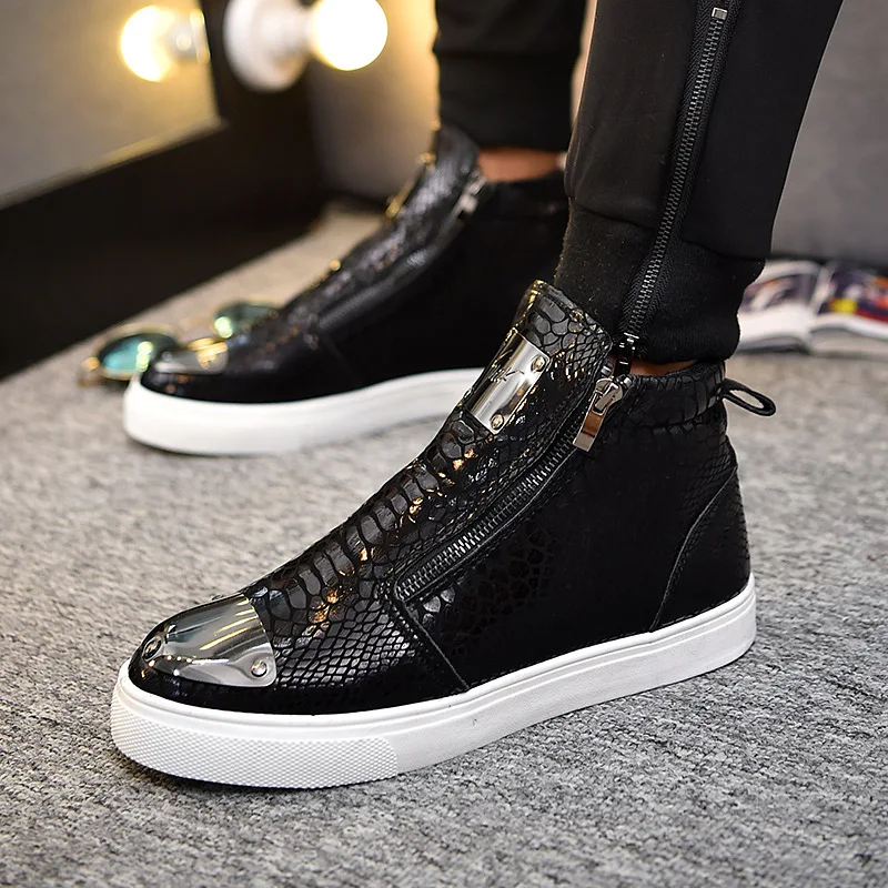 Title 5, Mens High-top Sneakers Versatile Street Casual...
